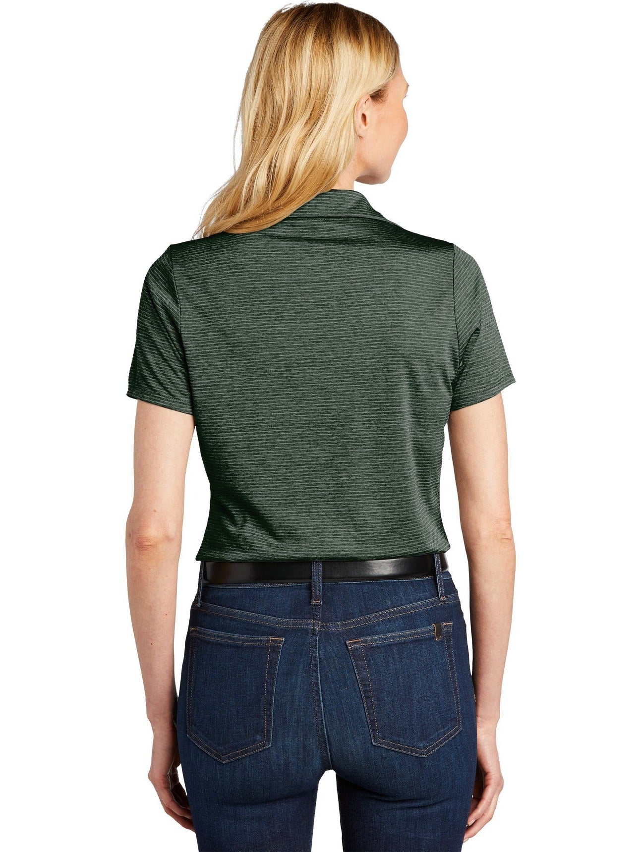 no-logo Port Authority Ladies Shadow Stripe Polo-Regular-Port Authority-Thread Logic