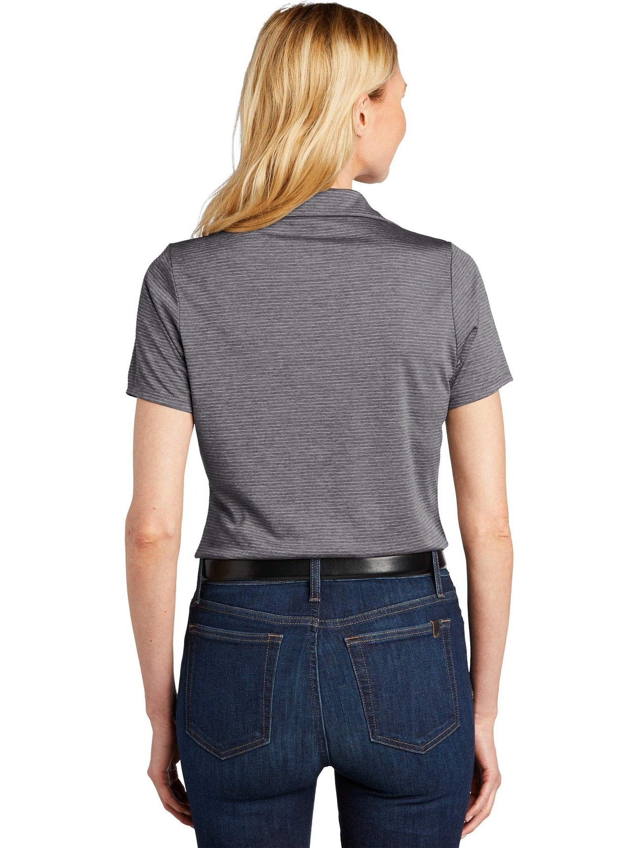 no-logo Port Authority Ladies Shadow Stripe Polo-Regular-Port Authority-Thread Logic