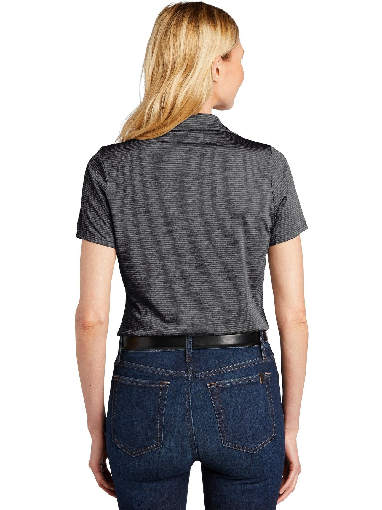 no-logo Port Authority Ladies Shadow Stripe Polo-Regular-Port Authority-Thread Logic