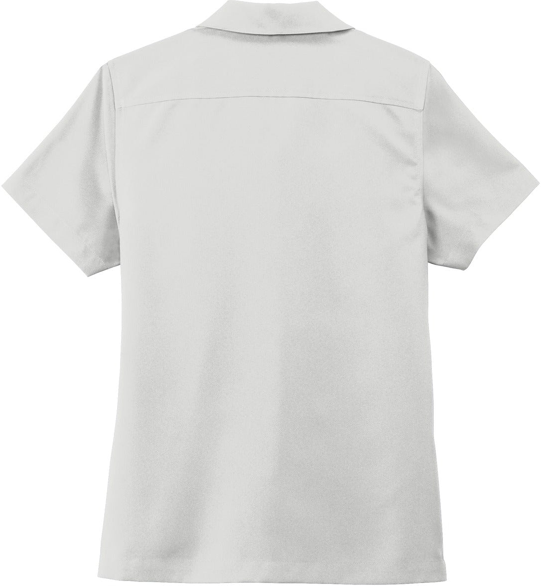 no-logo Port Authority Ladies Short Sleeve Performance Staff Shirt-Regular-Port Authority-Thread Logic
