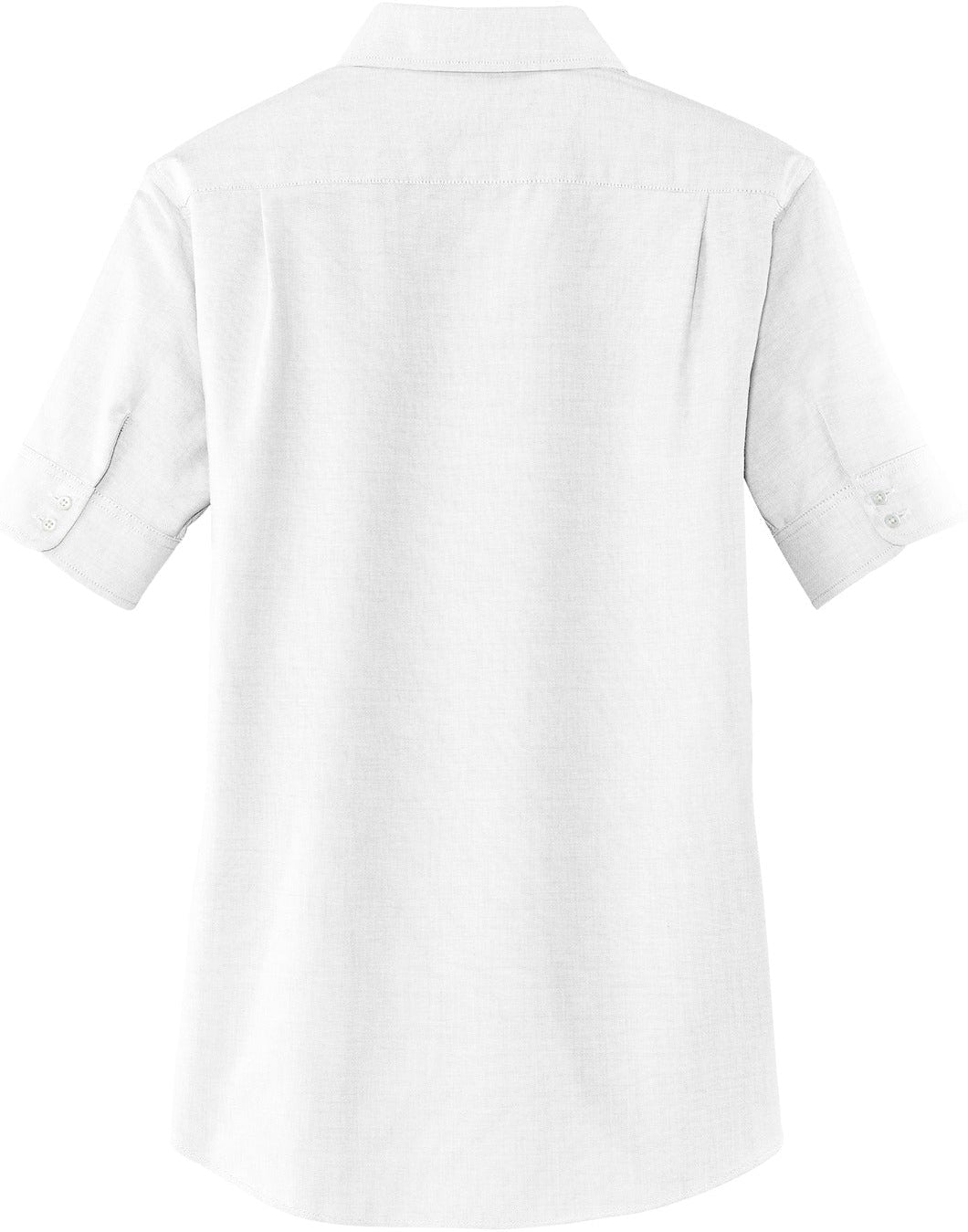 no-logo Port Authority Ladies Short Sleeve SuperPro Oxford Shirt-Regular-Port Authority-Thread Logic