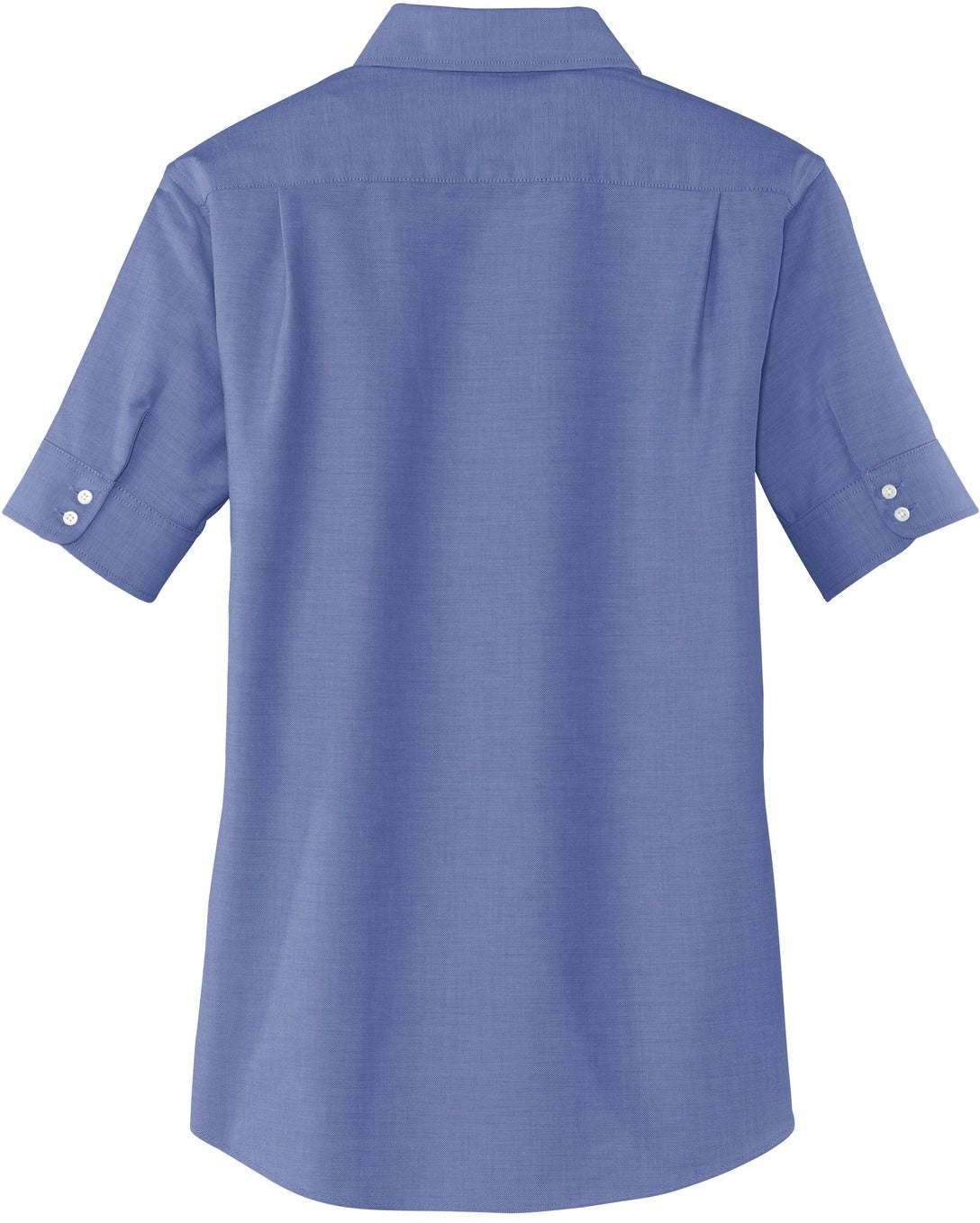 no-logo Port Authority Ladies Short Sleeve SuperPro Oxford Shirt-Regular-Port Authority-Thread Logic