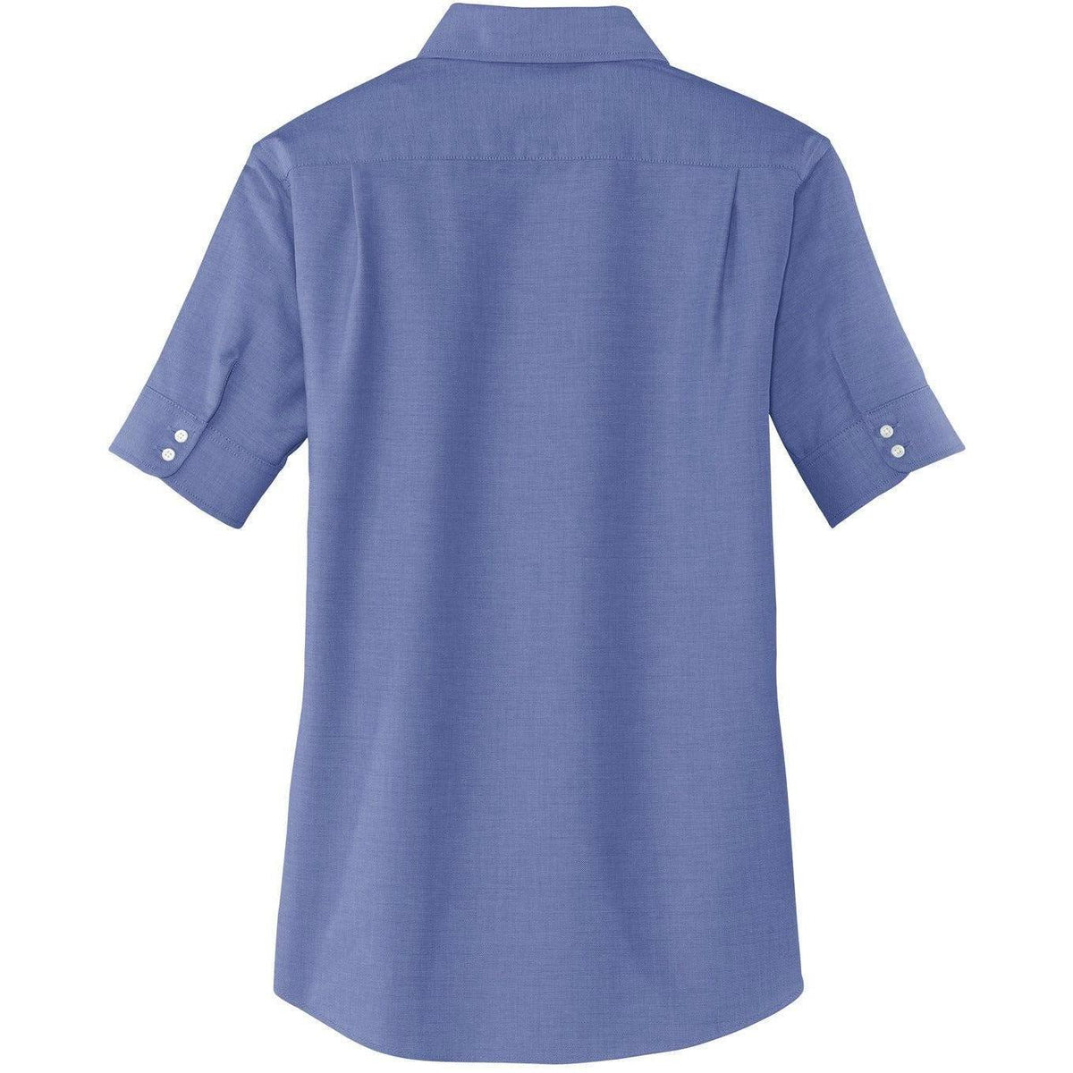 no-logo Port Authority Women's Short Sleeve SuperPro Oxford Shirt-Dress Shirts-Port Authority-Thread Logic