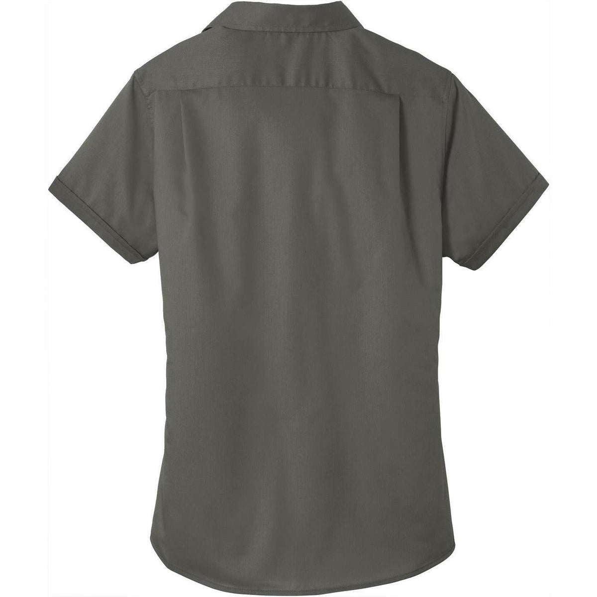 no-logo Port Authority Ladies Short Sleeve SuperPro Twill Shirt-Regular-Port Authority-Thread Logic