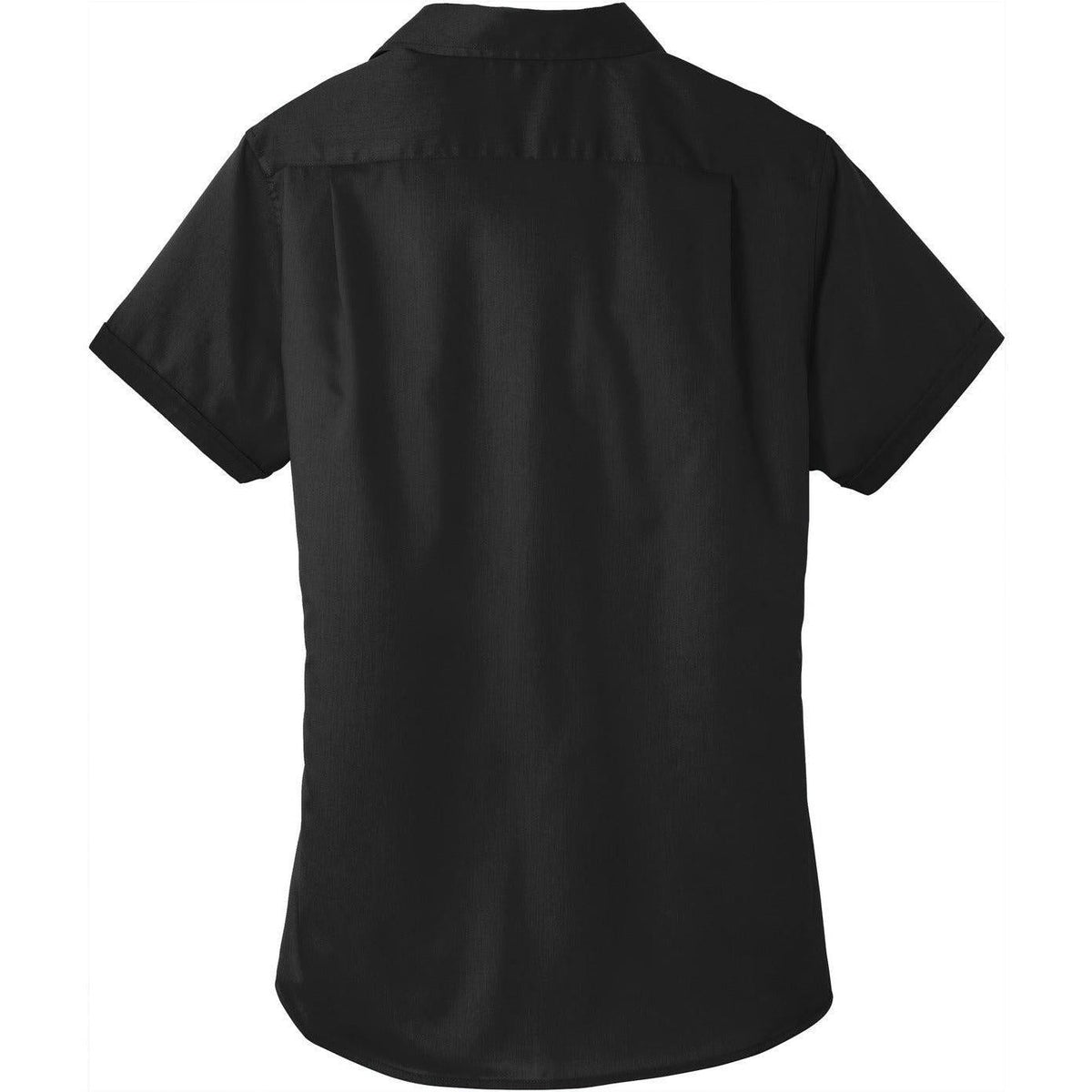 no-logo Port Authority Ladies Short Sleeve SuperPro Twill Shirt-Regular-Port Authority-Thread Logic