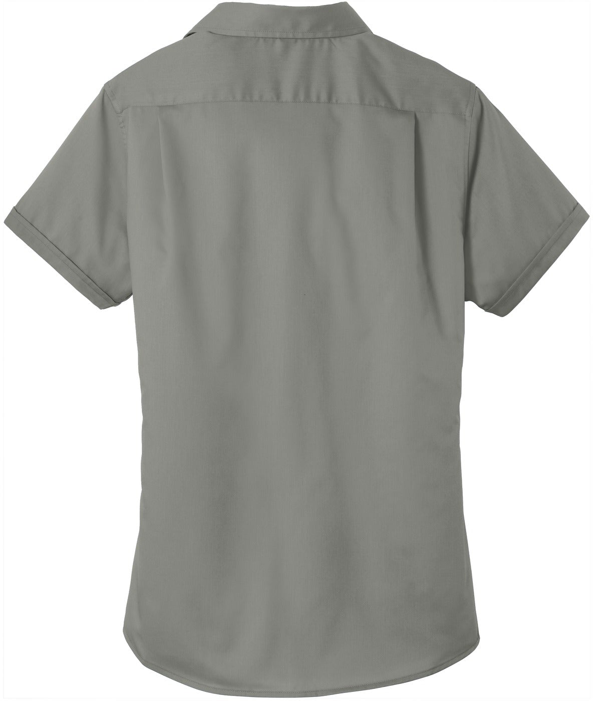 no-logo Port Authority Ladies Short Sleeve SuperPro Twill Shirt-Regular-Port Authority-Thread Logic