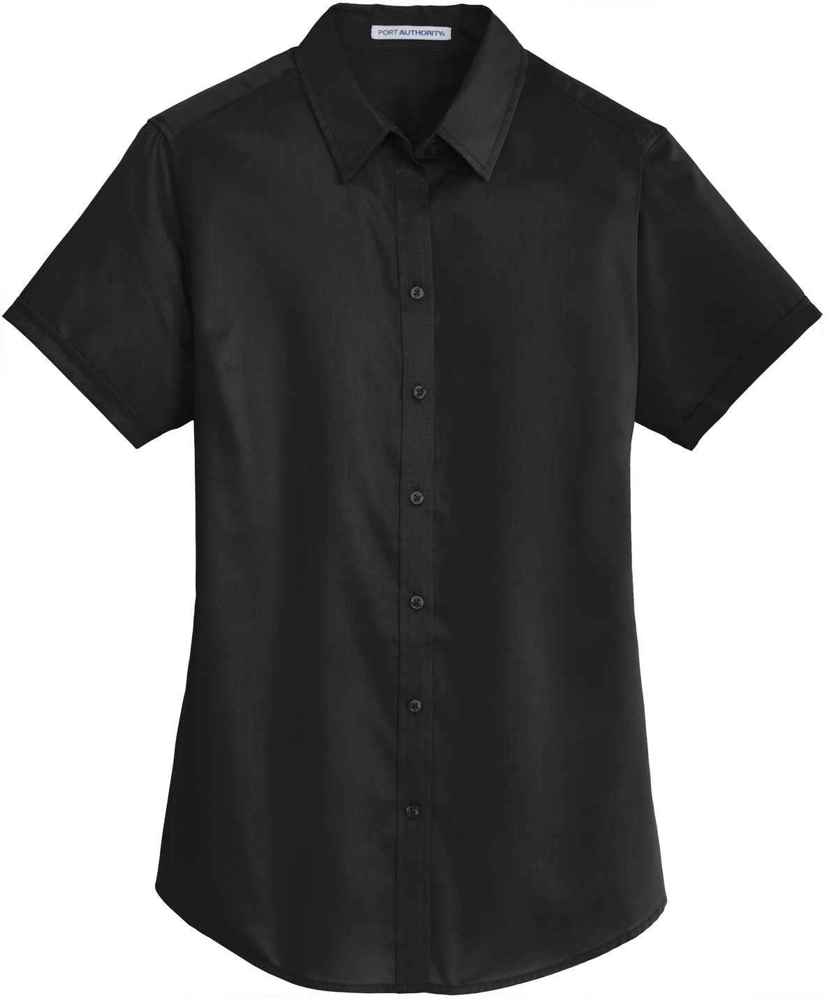 OUTLET-Port Authority Women's Short Sleeve SuperPro Twill Shirt