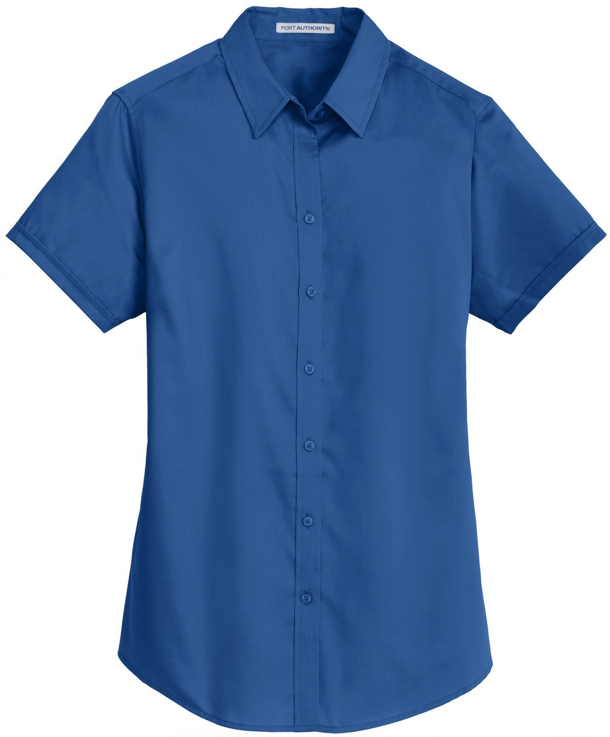 Port Authority Ladies Short Sleeve SuperPro Twill Shirt