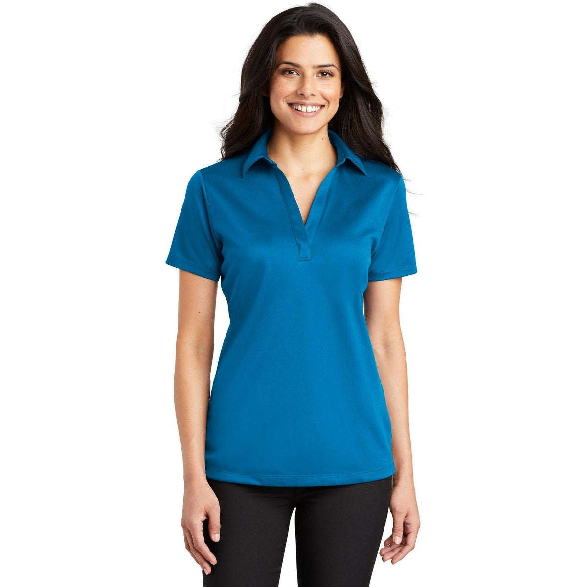 no-logo Port Authority Women's Silk Touch Performance-Regular-Port Authority-Thread Logic