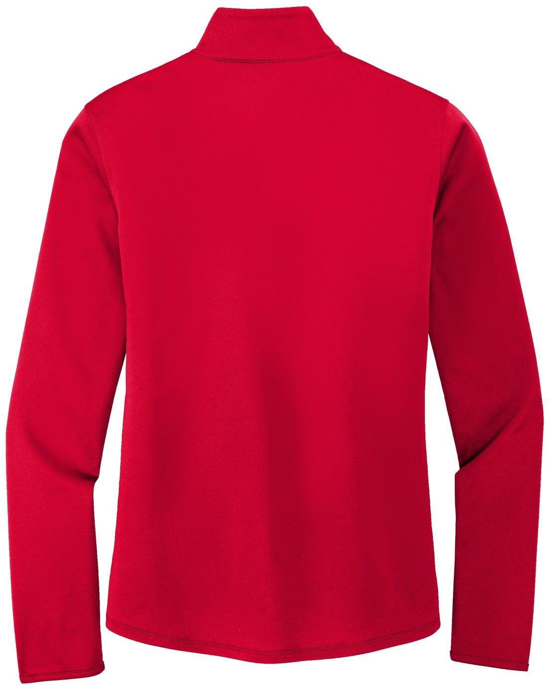 no-logo Port Authority Ladies Silk Touch Performance 1/4-Zip-Regular-Port Authority-Thread Logic