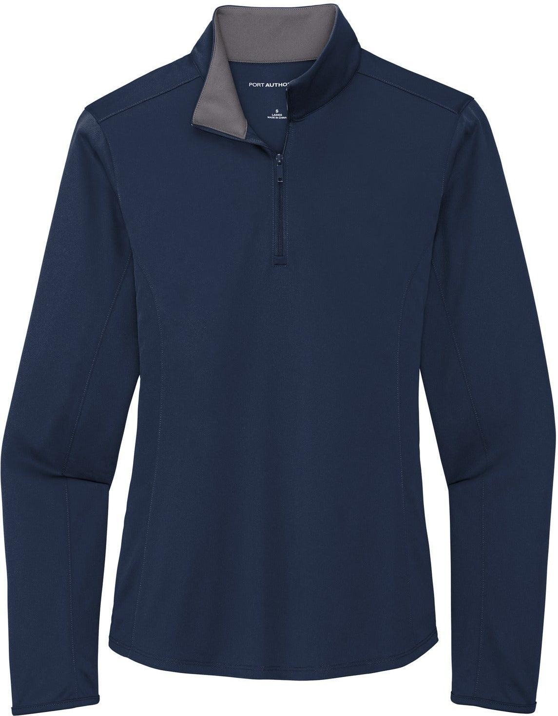 Port Authority Ladies Silk Touch Performance 1/4-Zip