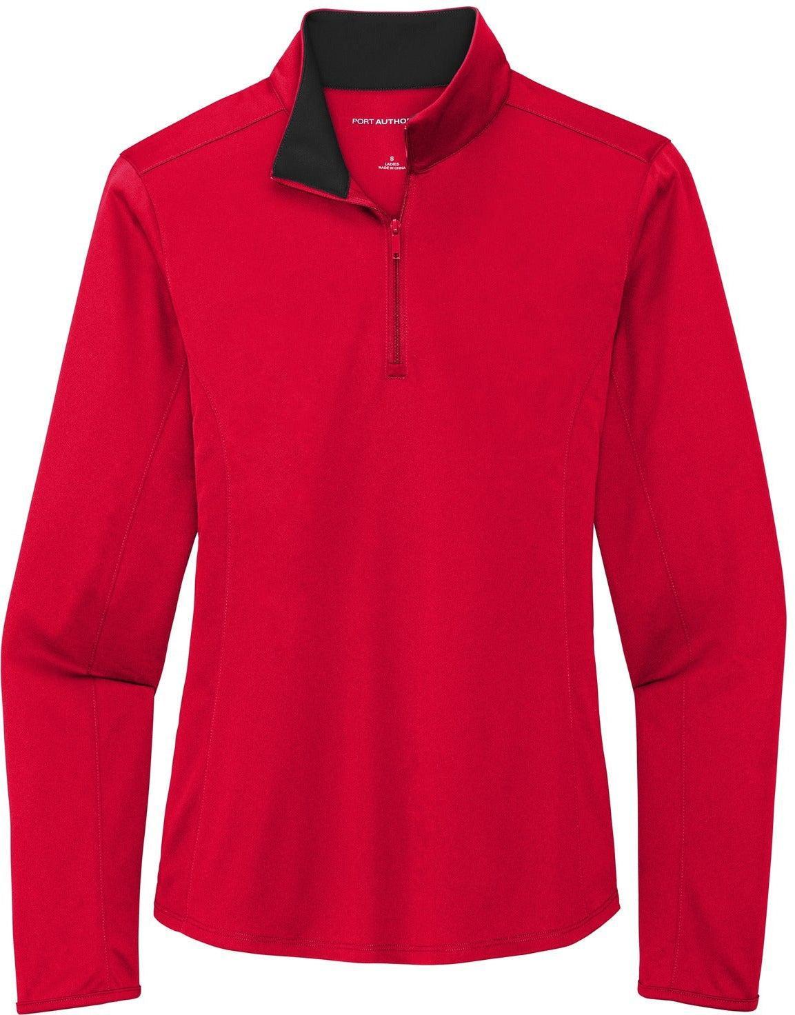 Port Authority Ladies Silk Touch Performance 1/4-Zip