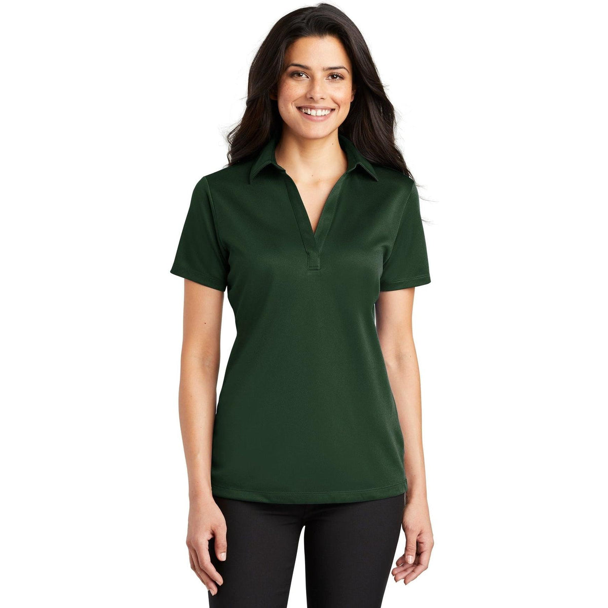 no-logo Port Authority Women's Silk Touch Performance-Regular-Port Authority-Thread Logic
