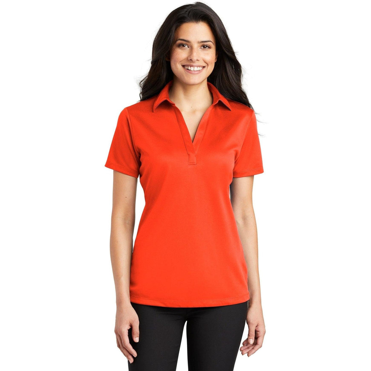 no-logo Port Authority Women's Silk Touch Performance-Regular-Port Authority-Thread Logic
