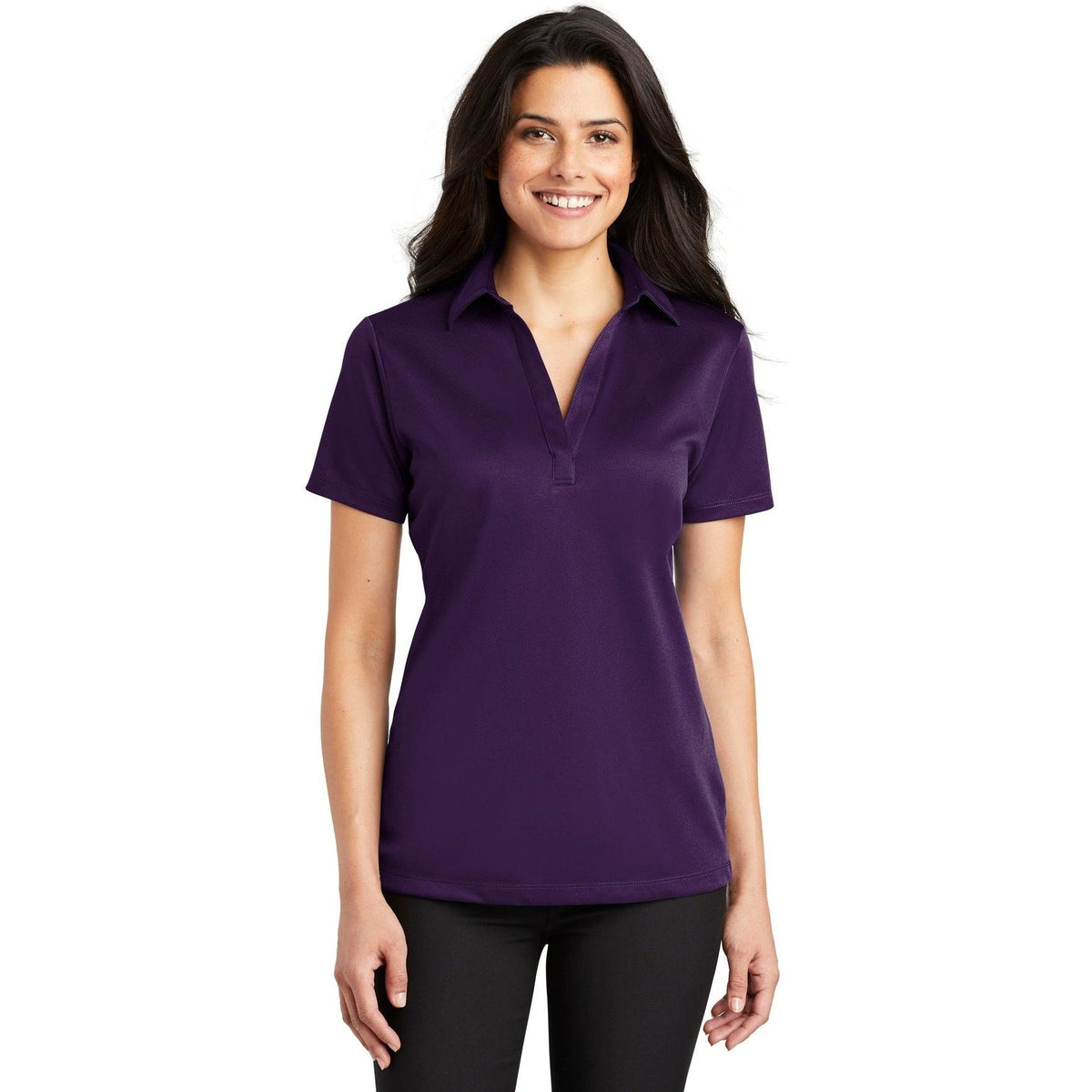 no-logo Port Authority Women's Silk Touch Performance-Regular-Port Authority-Thread Logic