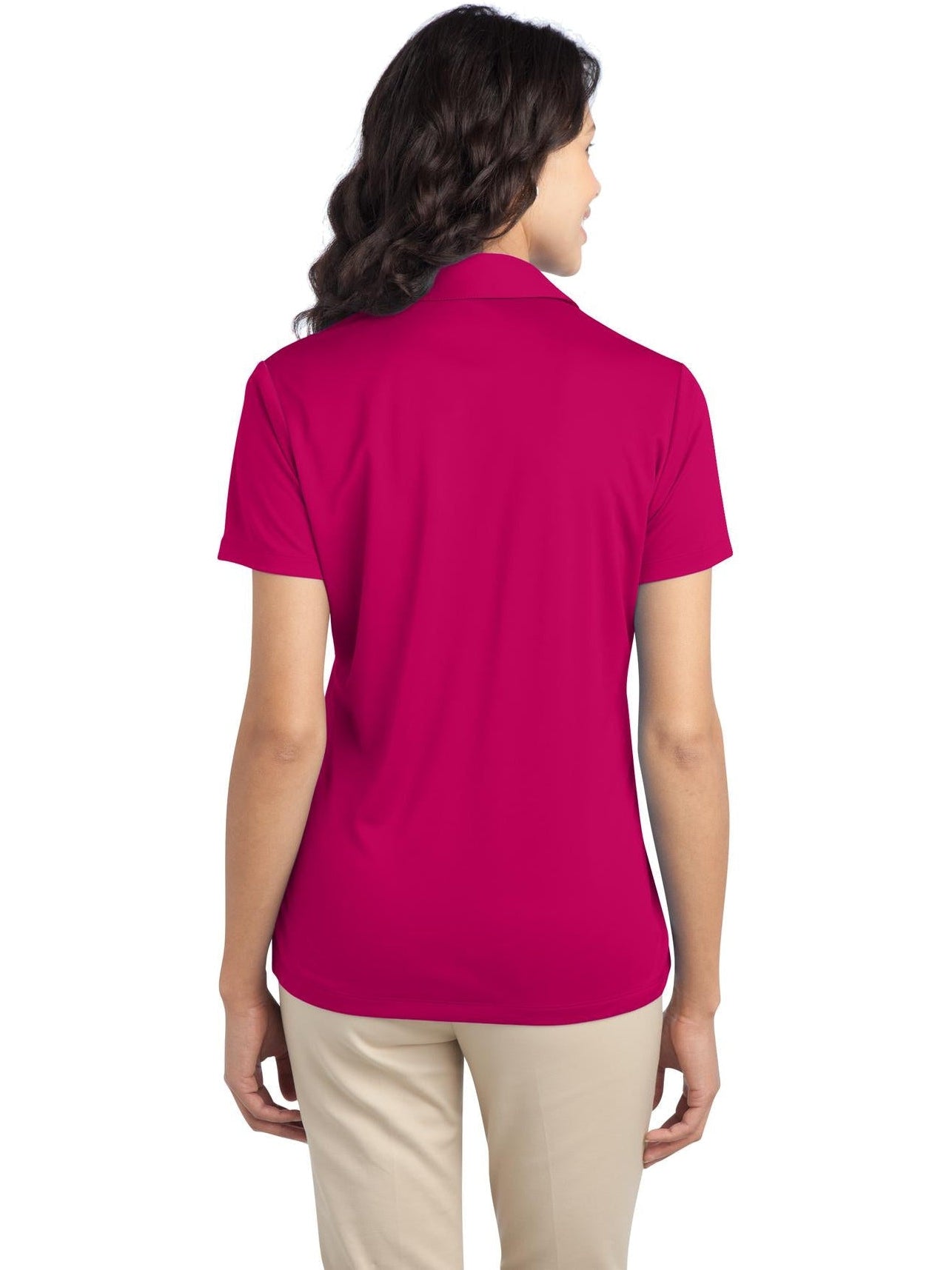 no-logo Port Authority Ladies Silk Touch Performance-Regular-Port Authority-Thread Logic