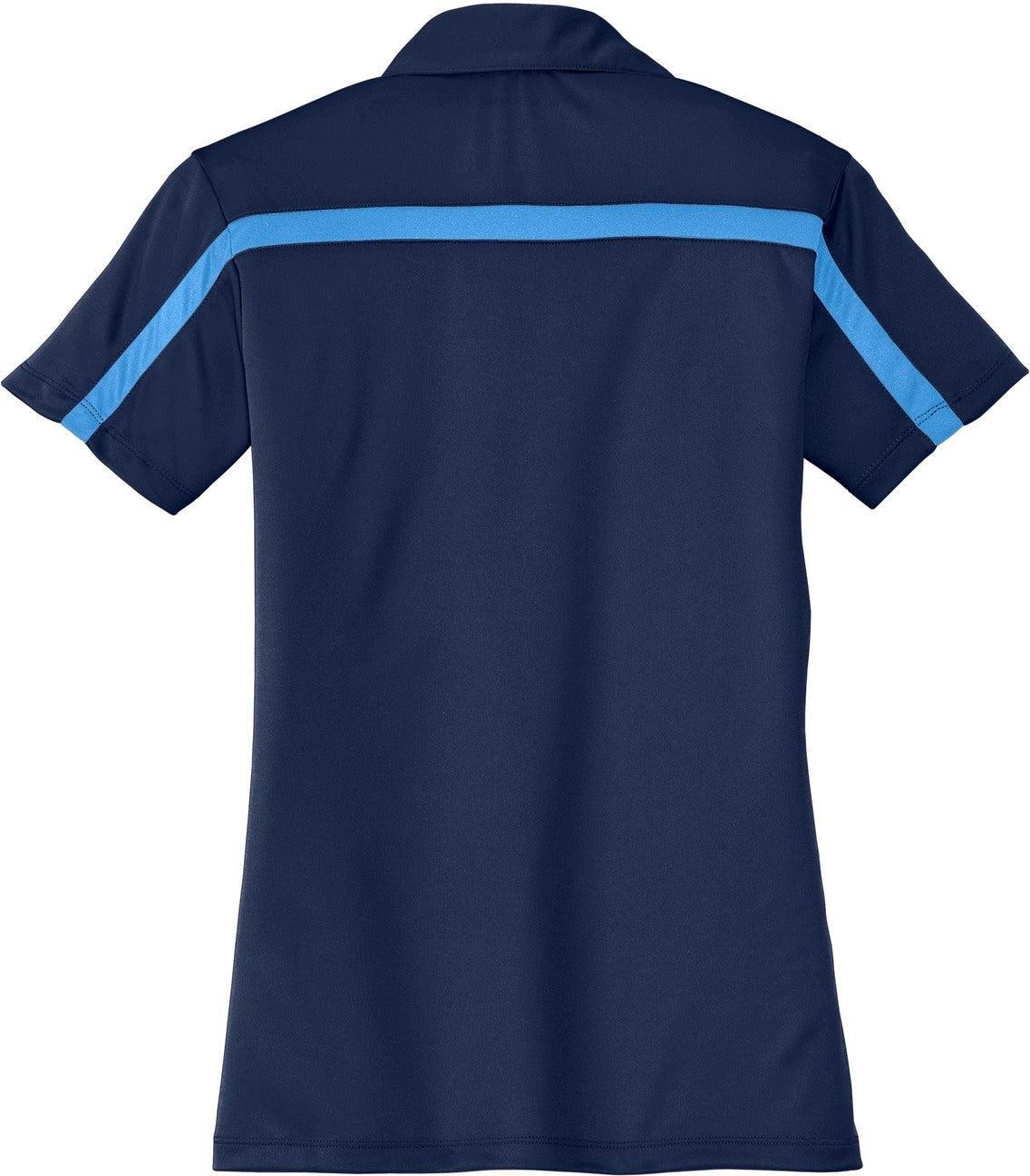 no-logo Port Authority Ladies Silk Touch Performance Colorblock Stripe-Regular-Port Authority-Thread Logic