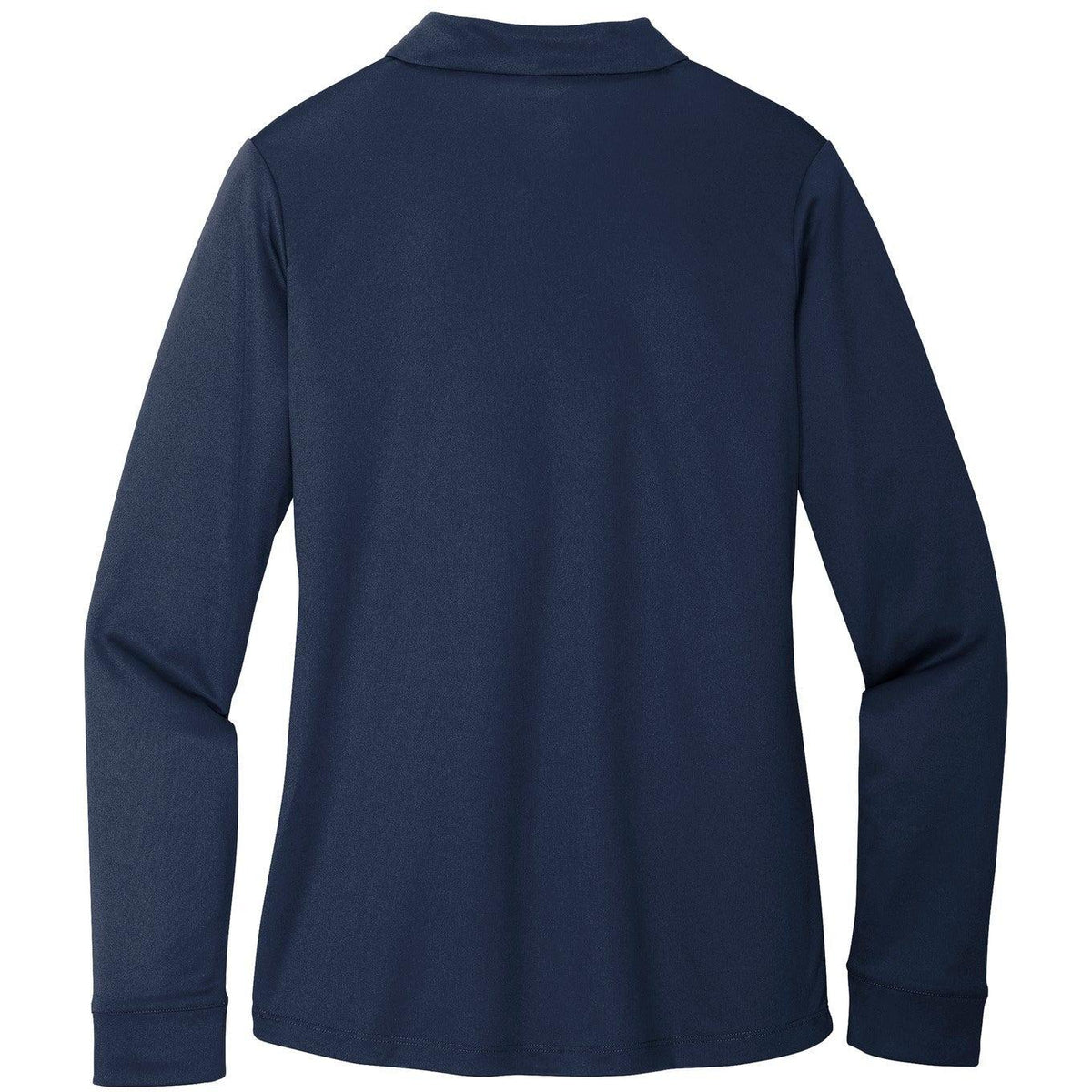 no-logo Port Authority Women's Silk Touch Performance Long Sleeve Polo-Polos-Port Authority-Thread Logic