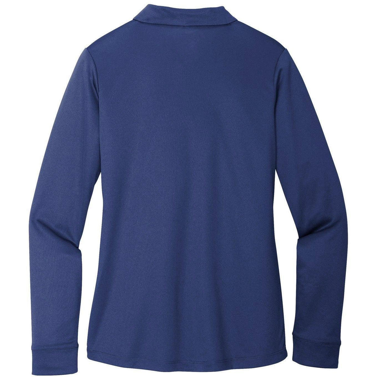 no-logo Port Authority Women's Silk Touch Performance Long Sleeve Polo-Polos-Port Authority-Thread Logic