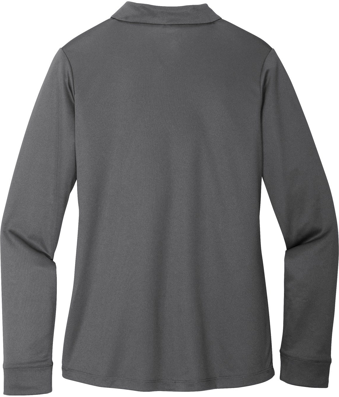 no-logo Port Authority Ladies Silk Touch Performance Long Sleeve Polo-Regular-Port Authority-Thread Logic