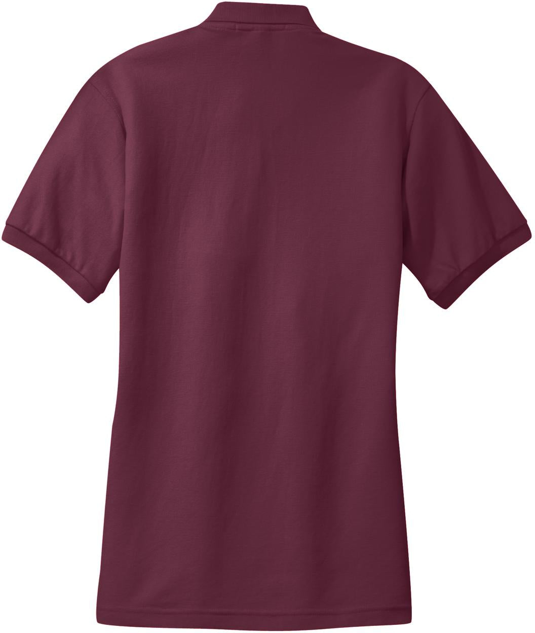 no-logo Port Authority Ladies Silk Touch Polo-Regular-Port Authority-Thread Logic