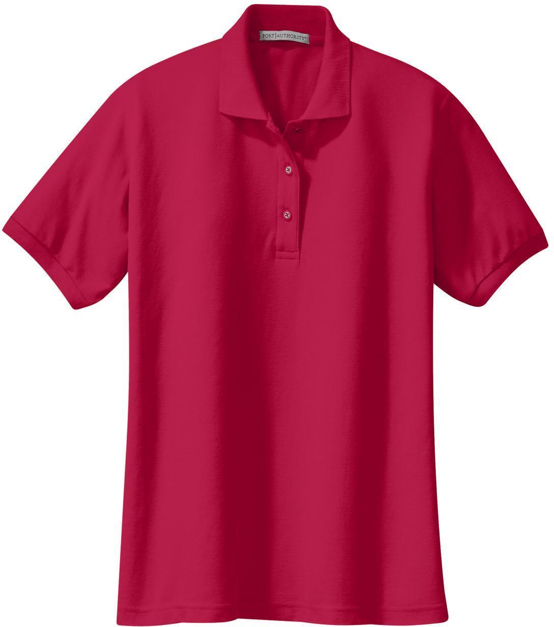 Port Authority Ladies Silk Touch Polo