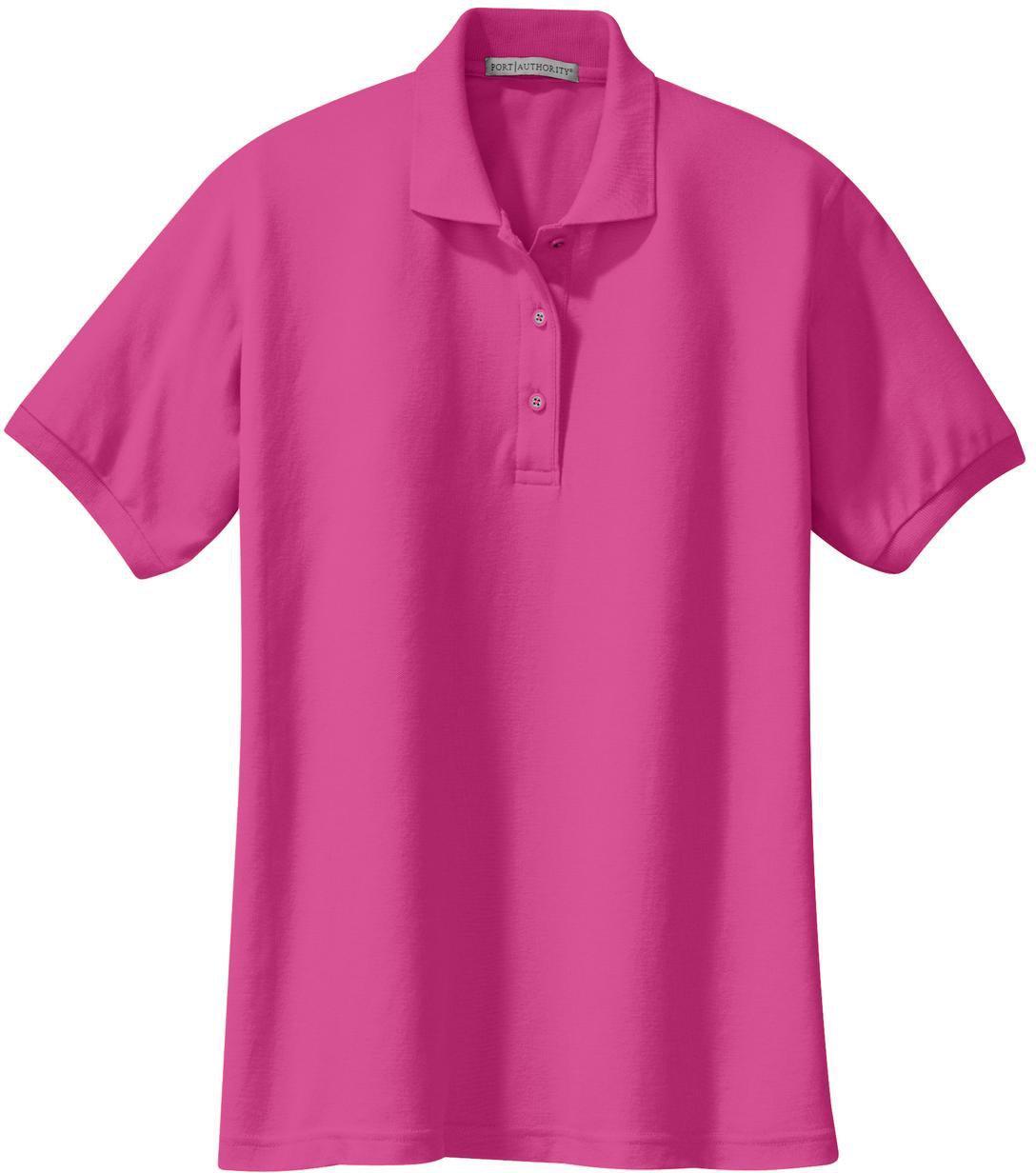 Port Authority Ladies Silk Touch Polo