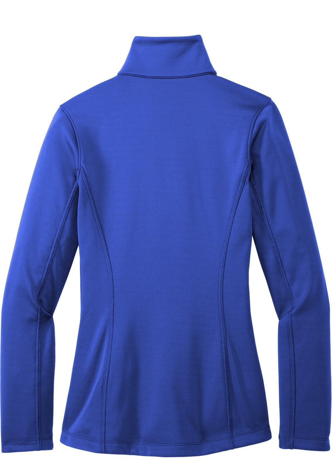 no-logo Port Authority Ladies Smooth Fleece 1/4-Zip-Regular-Port Authority-Thread Logic