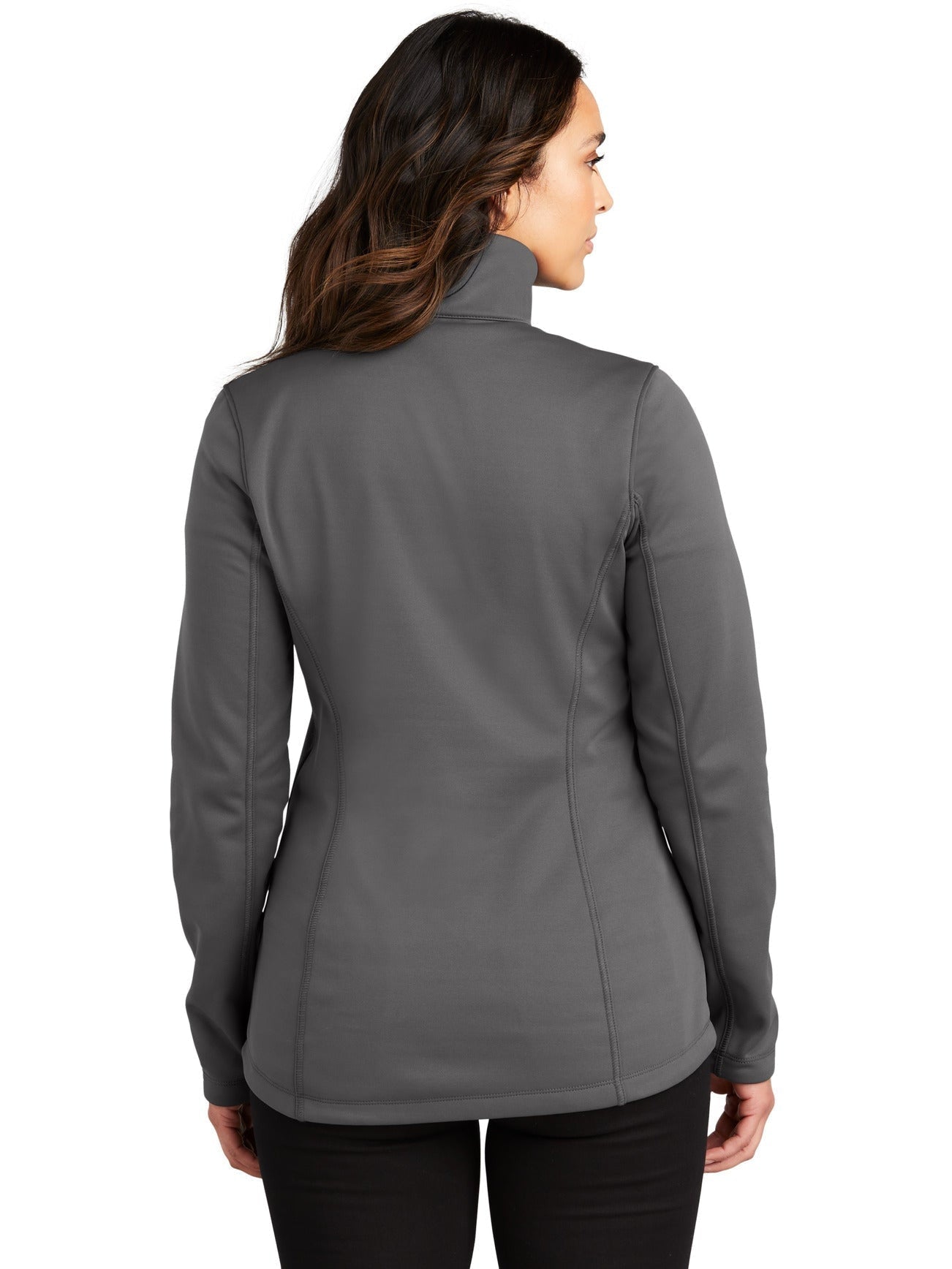 no-logo Port Authority Ladies Smooth Fleece 1/4-Zip-Regular-Port Authority-Thread Logic