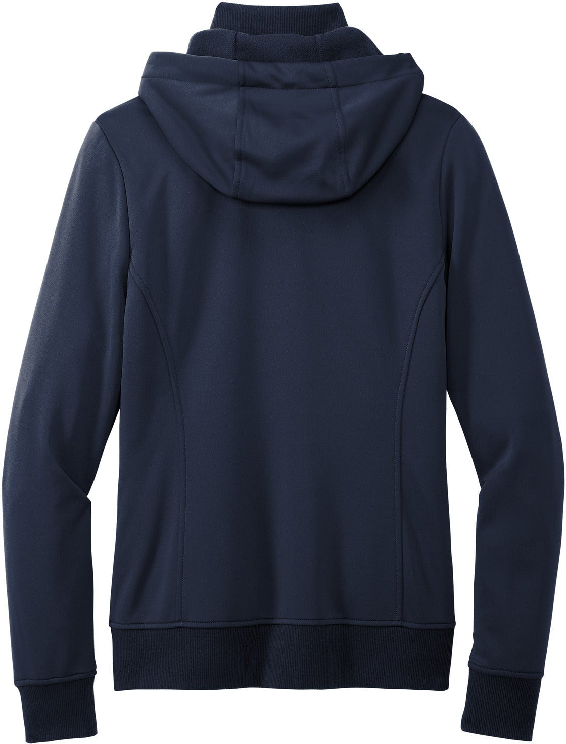 no-logo Port Authority Ladies Smooth Fleece Hooded Jacket-Apparel-Port Authority-Thread Logic