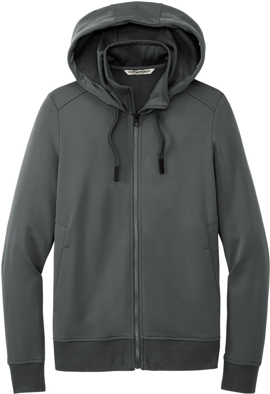 Port Authority Ladies Smooth Fleece Hooded Jacket