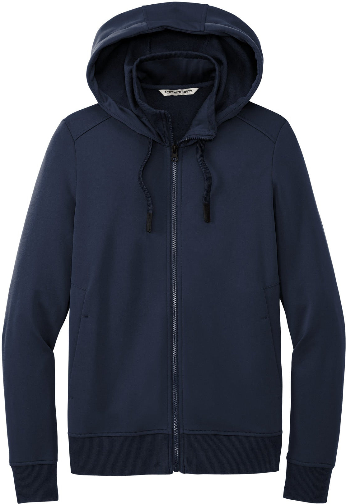 Port Authority Ladies Smooth Fleece Hooded Jacket