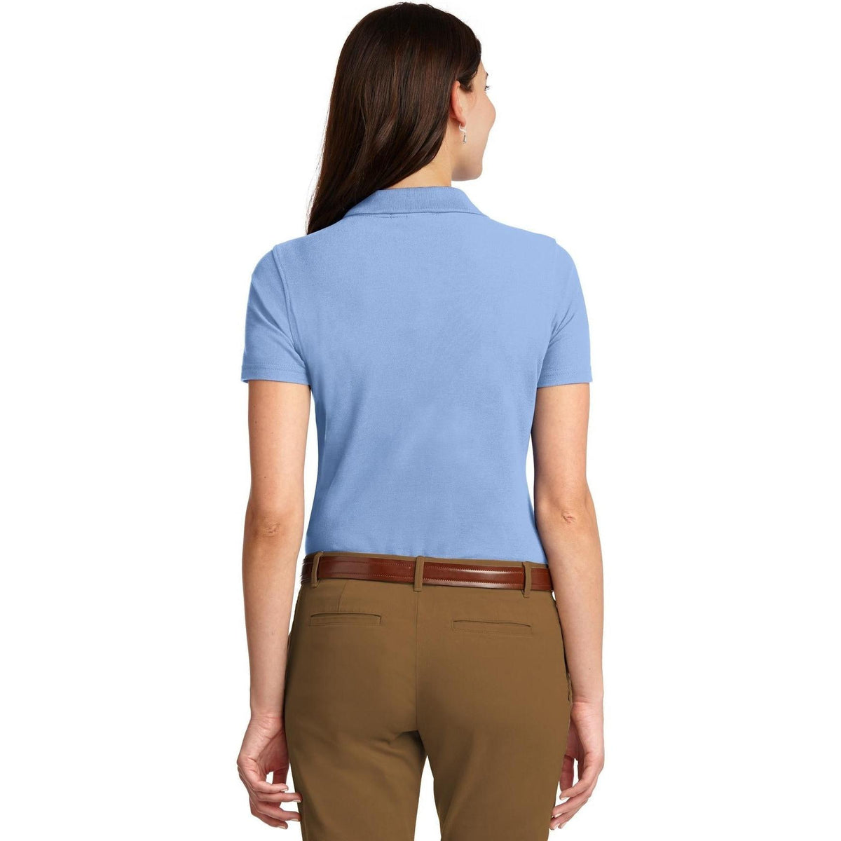 no-logo Port Authority Women's Stain-Resistant Polo-Regular-Port Authority-Thread Logic