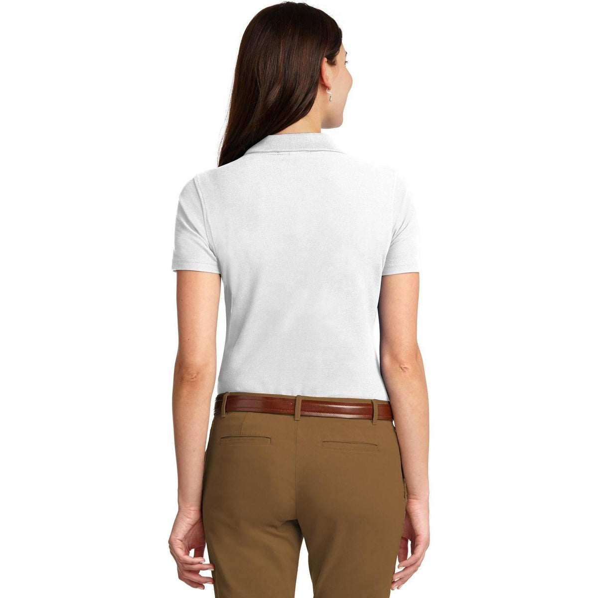 no-logo Port Authority Women's Stain-Resistant Polo-Regular-Port Authority-Thread Logic