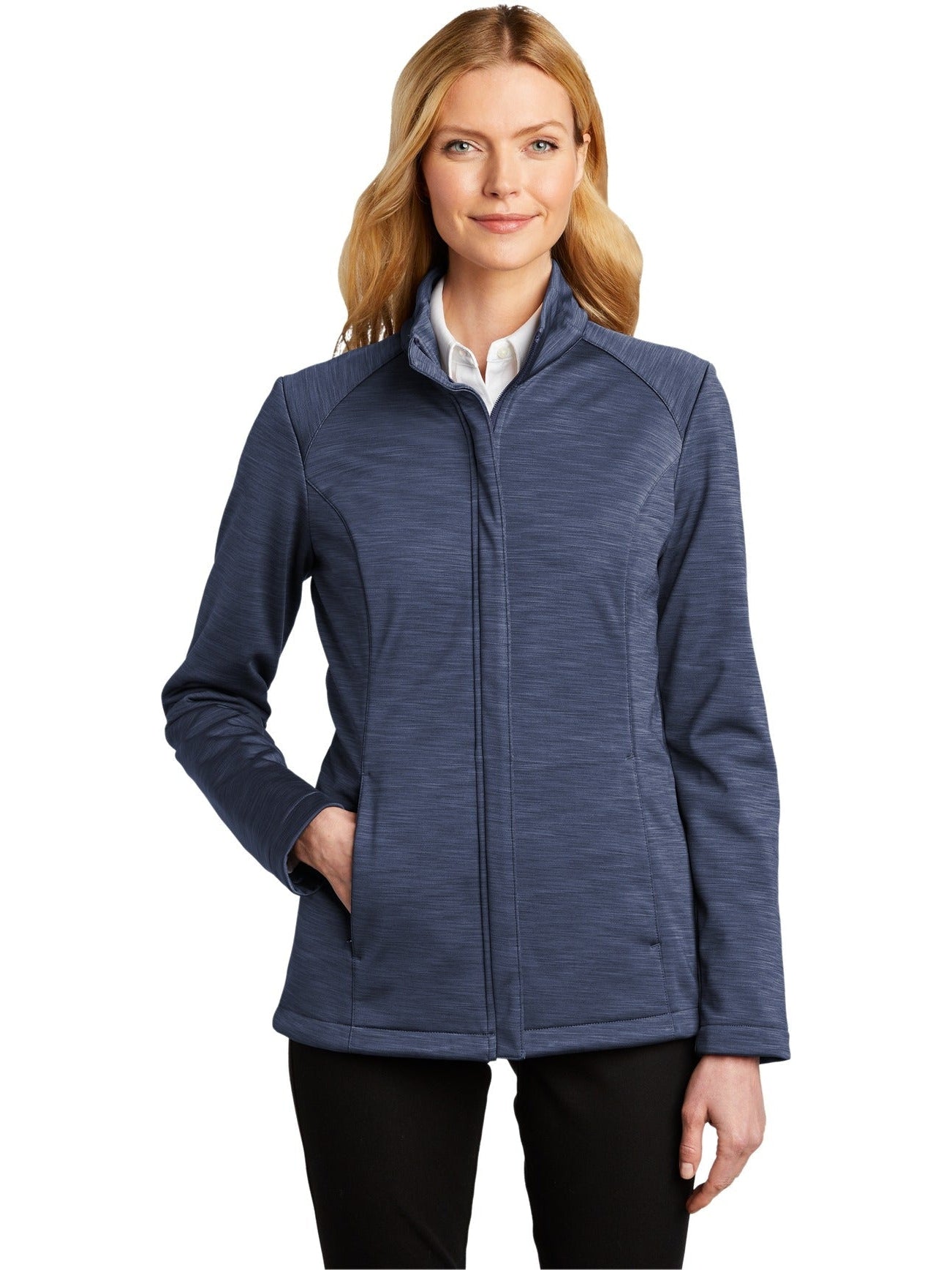 no-logo Port Authority Ladies Stream Soft Shell Jacket-Regular-Port Authority-Thread Logic