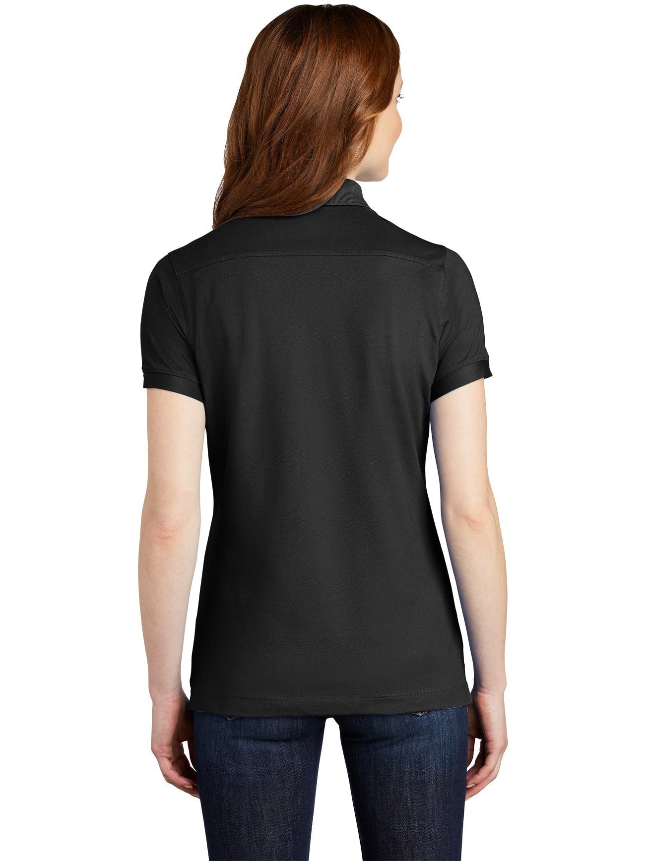 no-logo Port Authority Ladies Stretch Pique Polo-Active-Port Authority-Thread Logic
