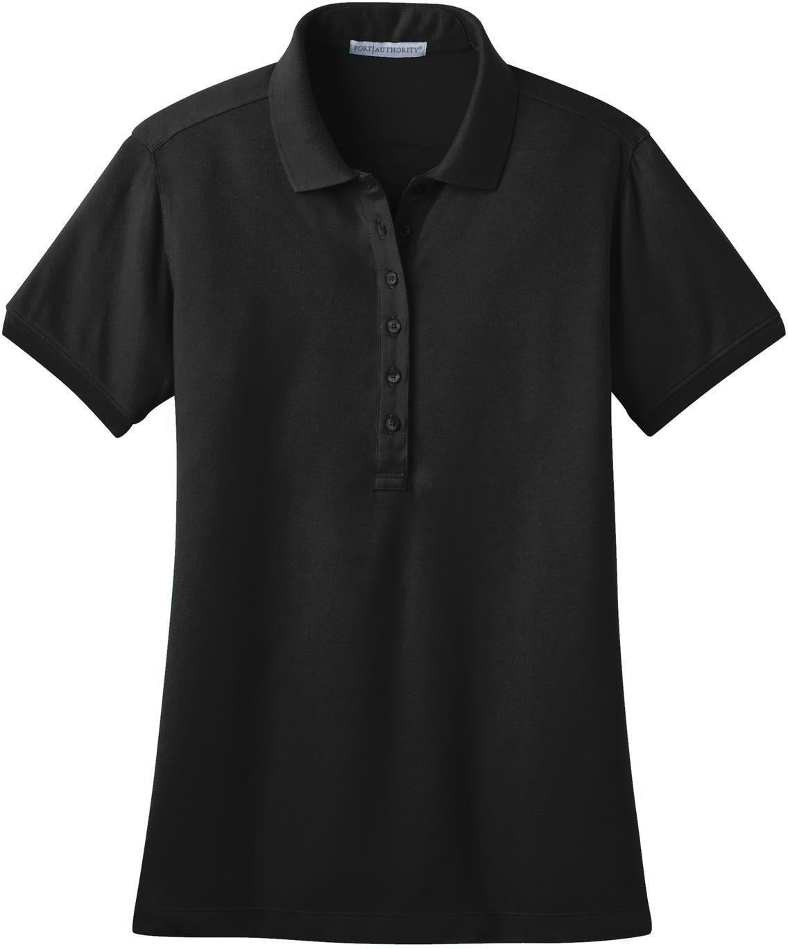 OUTLET-Port Authority Women's Stretch Pique Polo