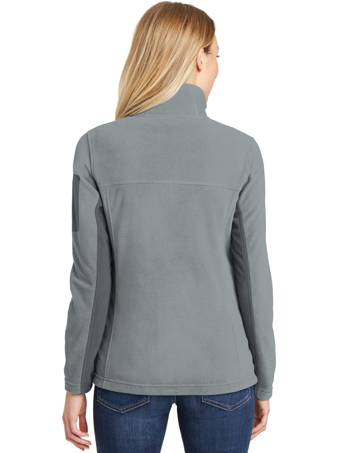 no-logo Port Authority Ladies Summit Fleece Full-Zip Jacket-Regular-Port Authority-Thread Logic