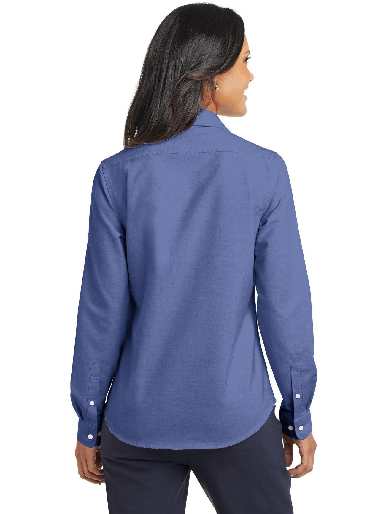 no-logo Port Authority Ladies SuperPro Oxford Shirt-Regular-Port Authority-Thread Logic