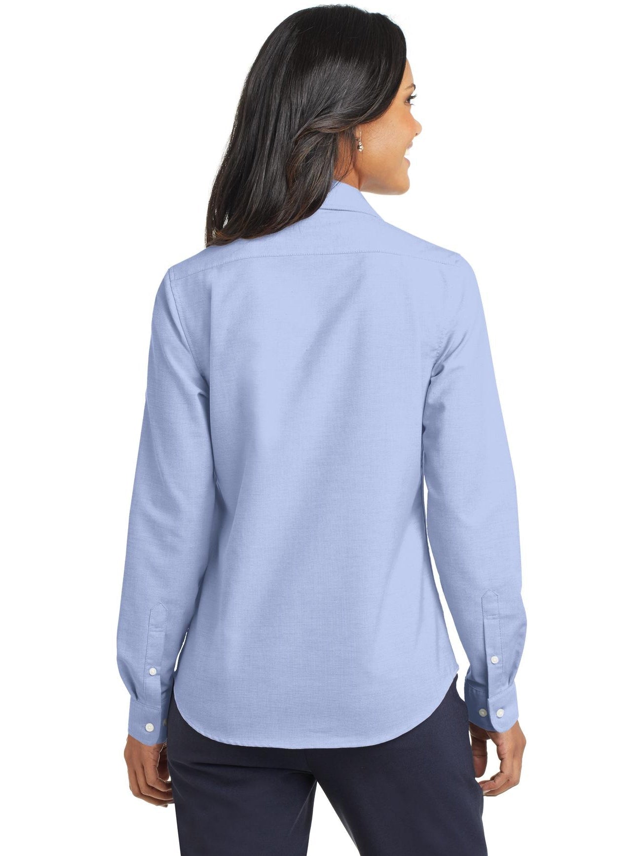 no-logo Port Authority Ladies SuperPro Oxford Shirt-Regular-Port Authority-Thread Logic