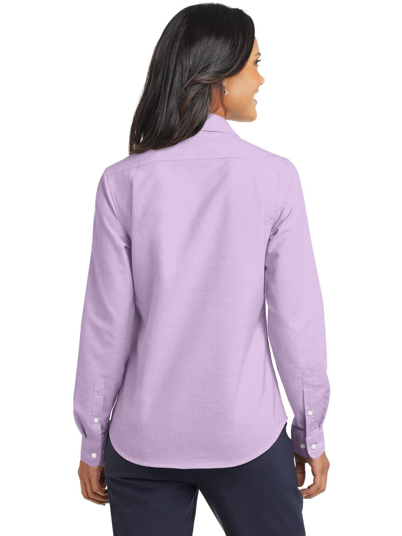 no-logo Port Authority Ladies SuperPro Oxford Shirt-Regular-Port Authority-Thread Logic