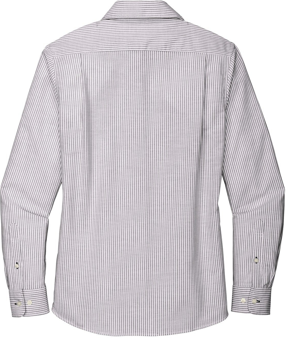 no-logo Port Authority Ladies SuperPro Oxford Stripe Shirt-Regular-Port Authority-Thread Logic