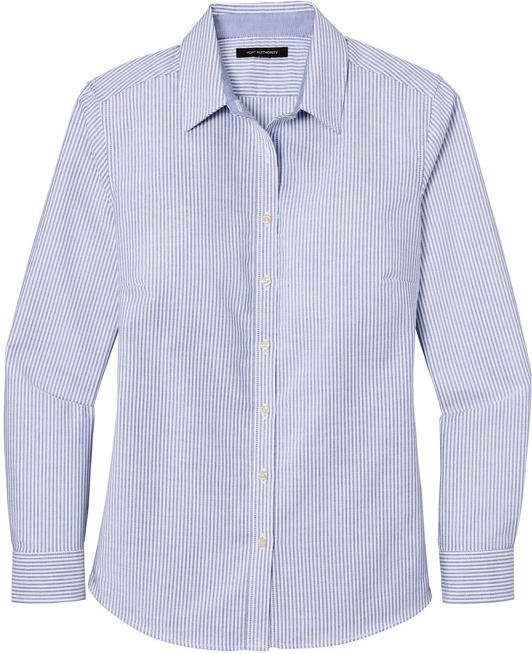 Port Authority Ladies SuperPro Oxford Stripe Shirt