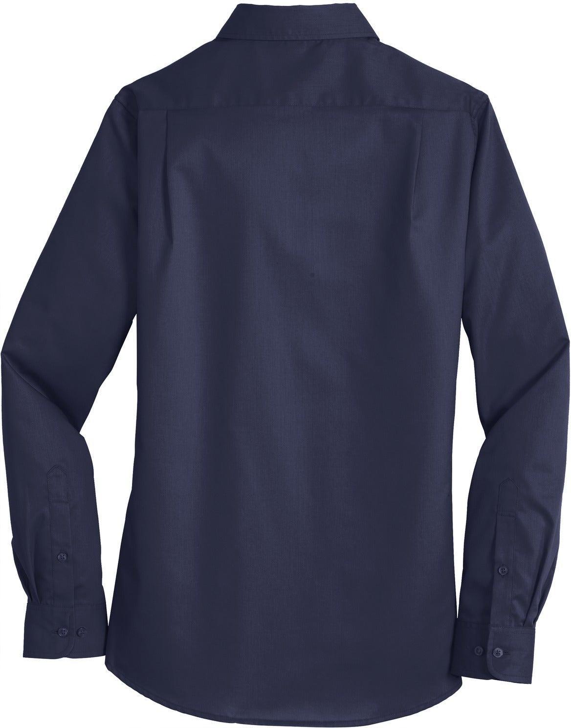 no-logo Port Authority Ladies Superpro Twill Shirt-Regular-Port Authority-Thread Logic