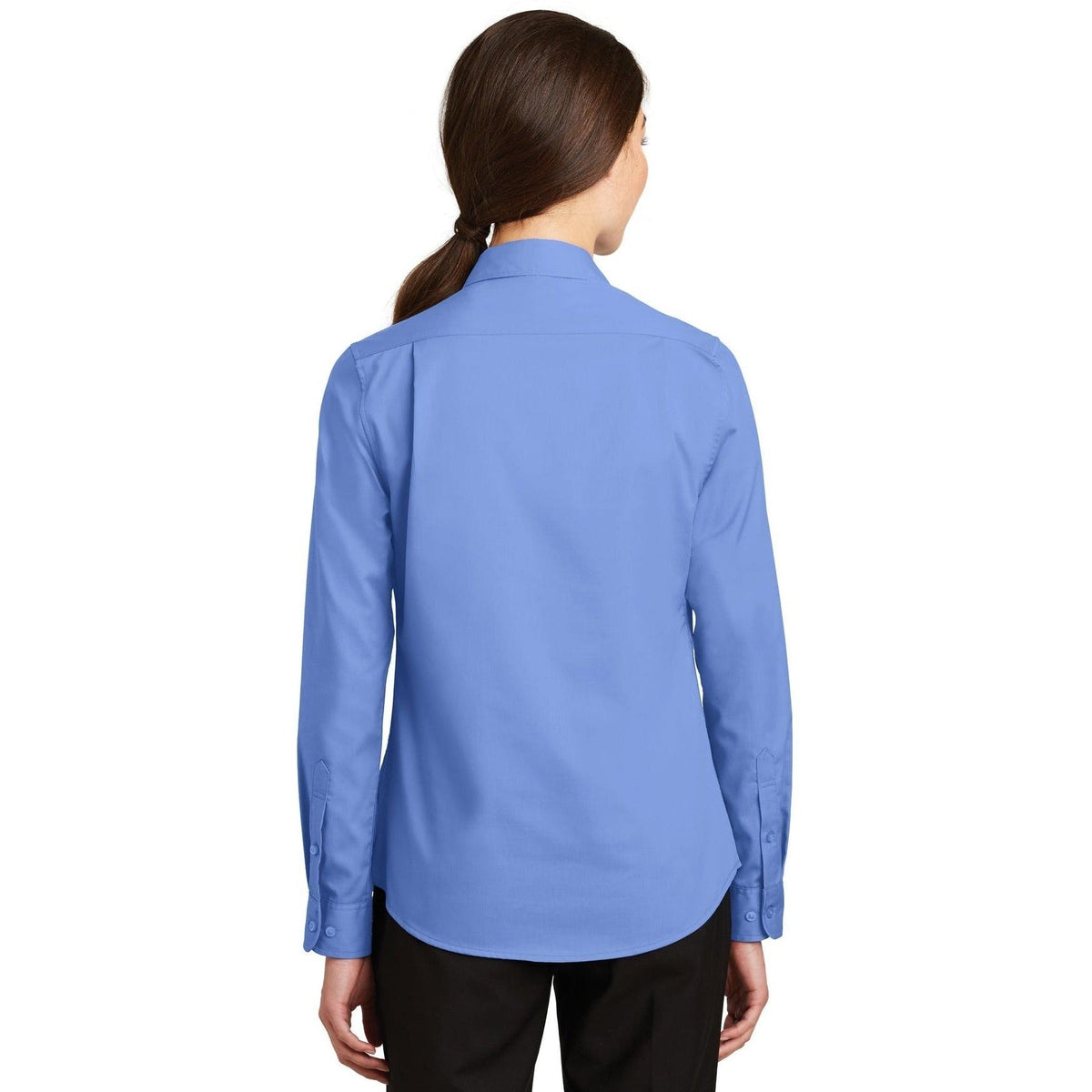 no-logo Port Authority Ladies Superpro Twill Shirt-Regular-Port Authority-Thread Logic