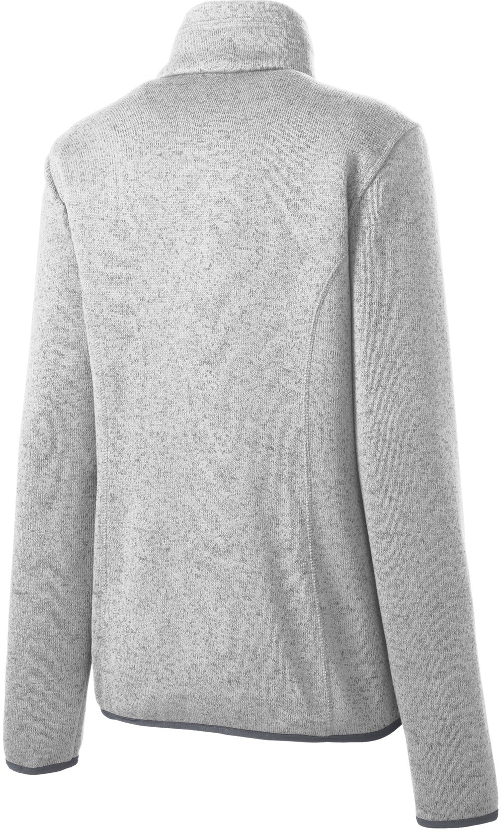 no-logo Port Authority Ladies Sweater Fleece Jacket-Regular-Port Authority-Thread Logic