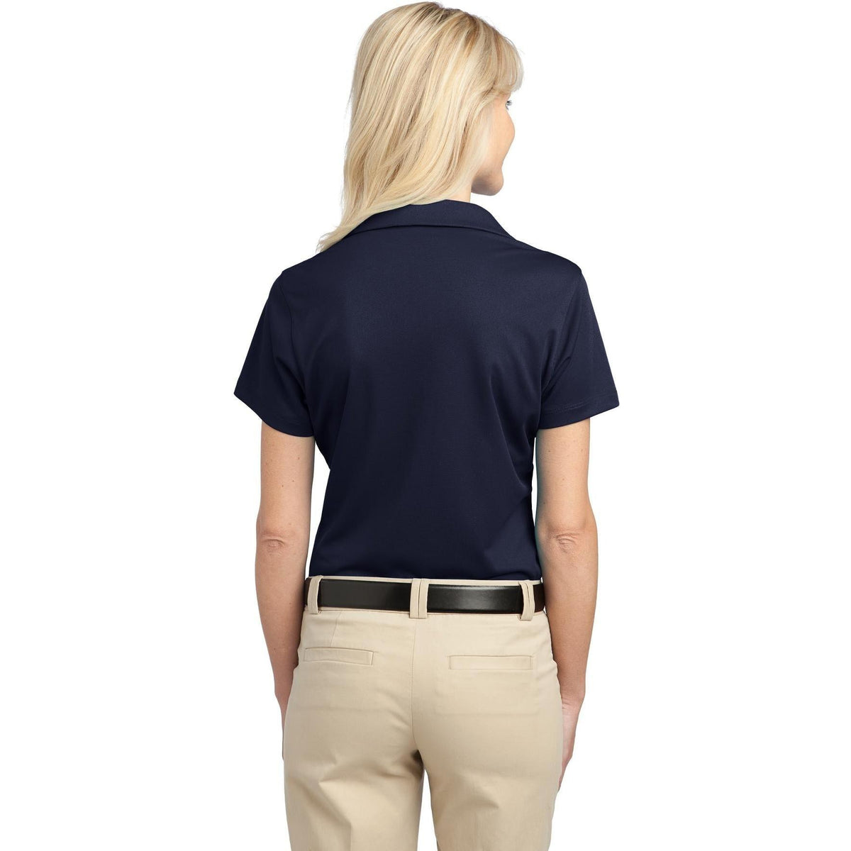 no-logo Port Authority Ladies Tech Pique Polo-Active-Port Authority-Thread Logic