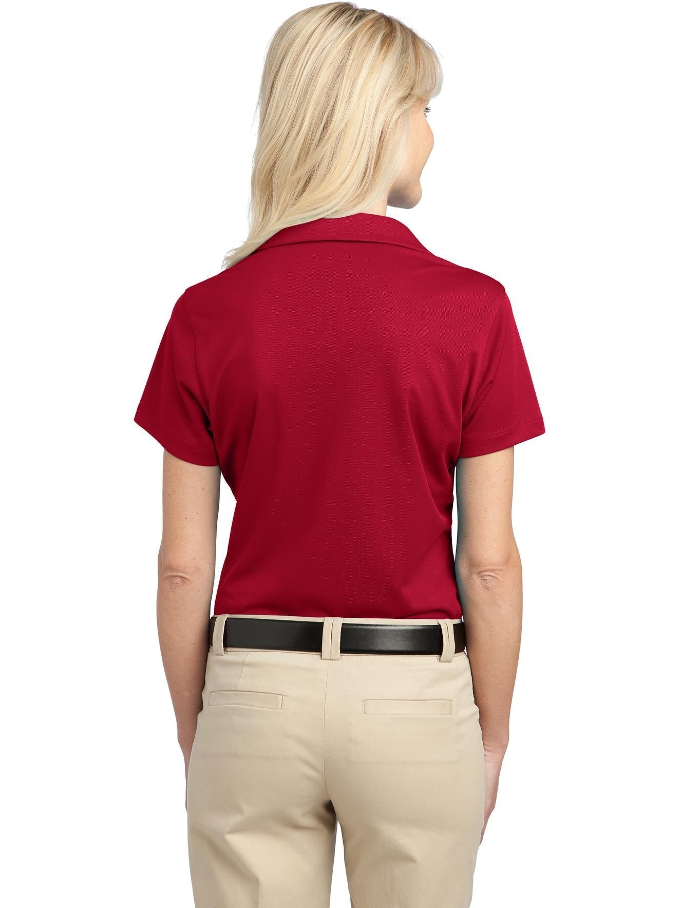 no-logo Port Authority Ladies Tech Pique Polo-Active-Port Authority-Thread Logic