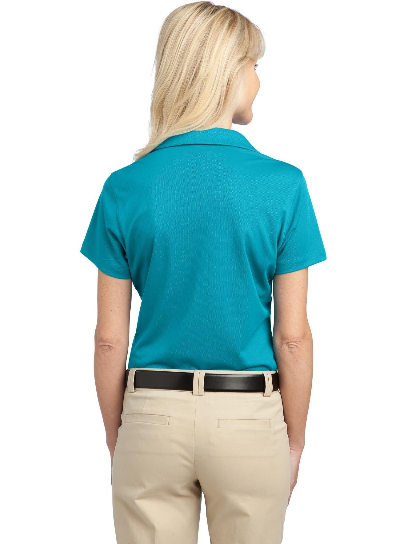 no-logo Port Authority Ladies Tech Pique Polo-Active-Port Authority-Thread Logic