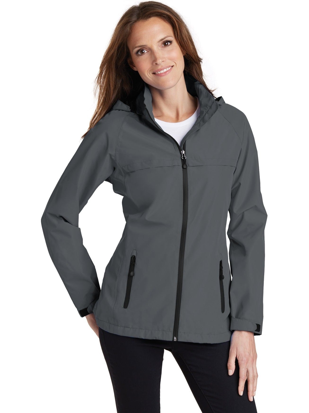 no-logo Port Authority Ladies Torrent Waterproof Jacket-Regular-Port Authority-Thread Logic